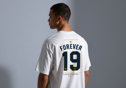 COURTEENERS FOREVER 19 FRONT & BACK PRINT HIGH QUALITY HEAVY COTTON T-SHIRT (UNISEX)