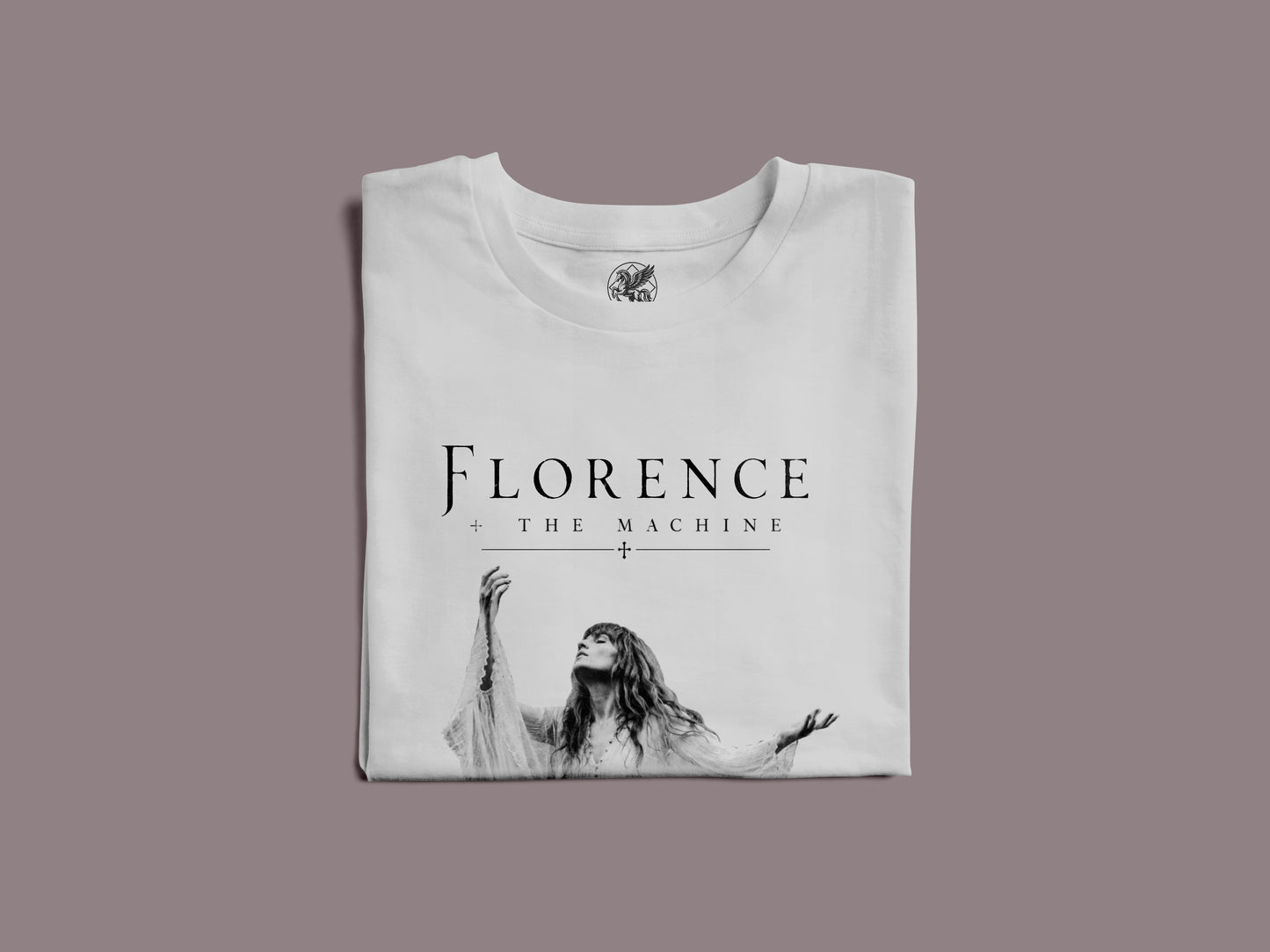 FLORENCE AND THE MACHINE PRINT HIGH QUALITY HEAVY COTTON T-SHIRT (UNISEX)