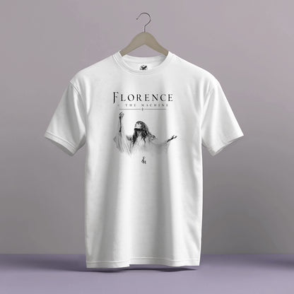 FLORENCE AND THE MACHINE PRINT HIGH QUALITY HEAVY COTTON T-SHIRT (UNISEX)
