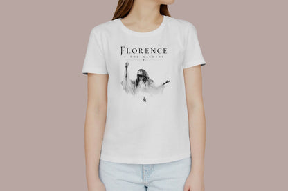 FLORENCE AND THE MACHINE PRINT HIGH QUALITY HEAVY COTTON T-SHIRT (UNISEX)