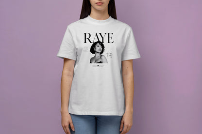 RAYE 'MY 21st CENTURY BLUES' DESIGN HIGH QUALITY HEAVY COTTON T-SHIRT (UNISEX)