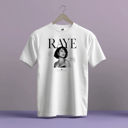 RAYE 'MY 21st CENTURY BLUES' DESIGN HIGH QUALITY HEAVY COTTON T-SHIRT (UNISEX)