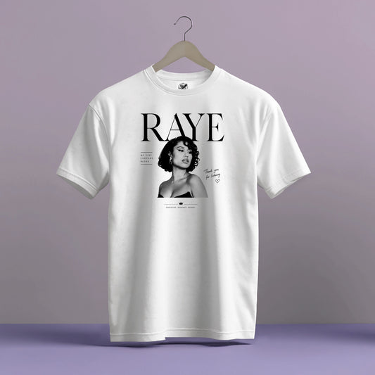 RAYE 'MY 21st CENTURY BLUES' DESIGN HIGH QUALITY HEAVY COTTON T-SHIRT (UNISEX)