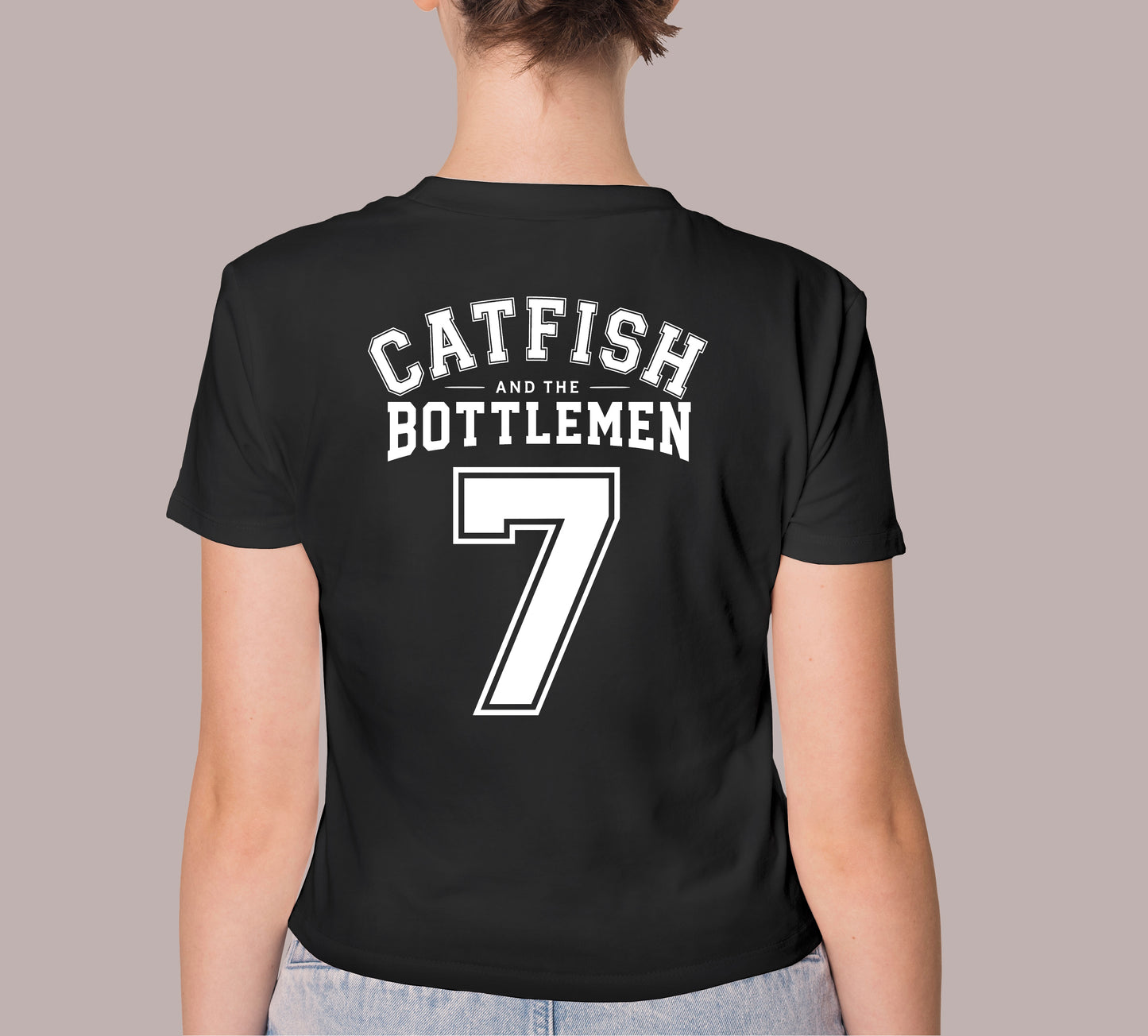 CATFISH AND THE BOTTLEMEN 7 JERSEY STYLE HIGH QUALITY HEAVY COTTON T-SHIRT (UNISEX)