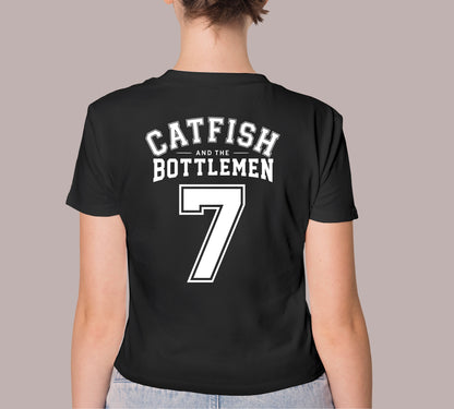 CATFISH AND THE BOTTLEMEN 7 JERSEY STYLE HIGH QUALITY HEAVY COTTON T-SHIRT (UNISEX)