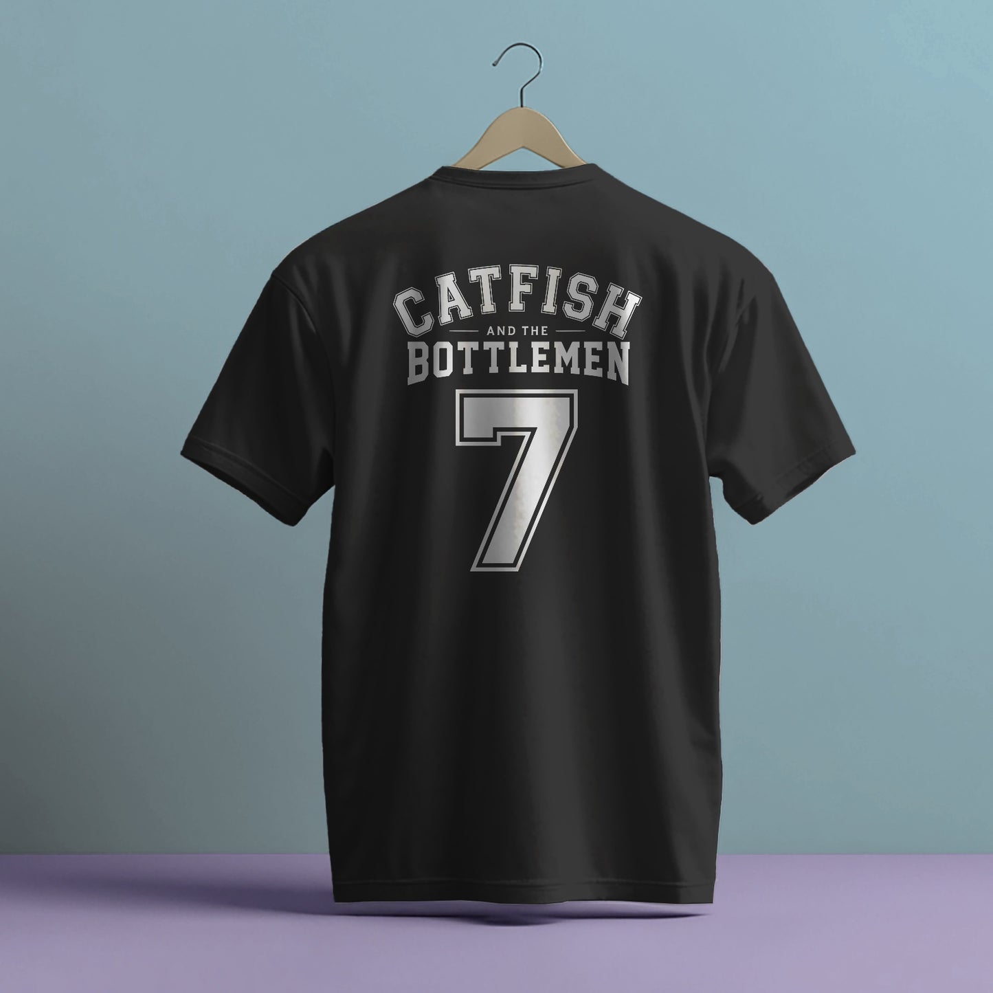CATFISH AND THE BOTTLEMEN 7 JERSEY STYLE HIGH QUALITY HEAVY COTTON T-SHIRT (UNISEX)