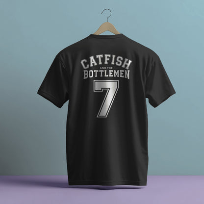 CATFISH AND THE BOTTLEMEN 7 JERSEY STYLE HIGH QUALITY HEAVY COTTON T-SHIRT (UNISEX)