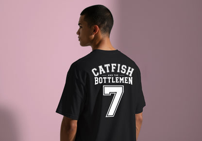 CATFISH AND THE BOTTLEMEN 7 JERSEY STYLE HIGH QUALITY HEAVY COTTON T-SHIRT (UNISEX)
